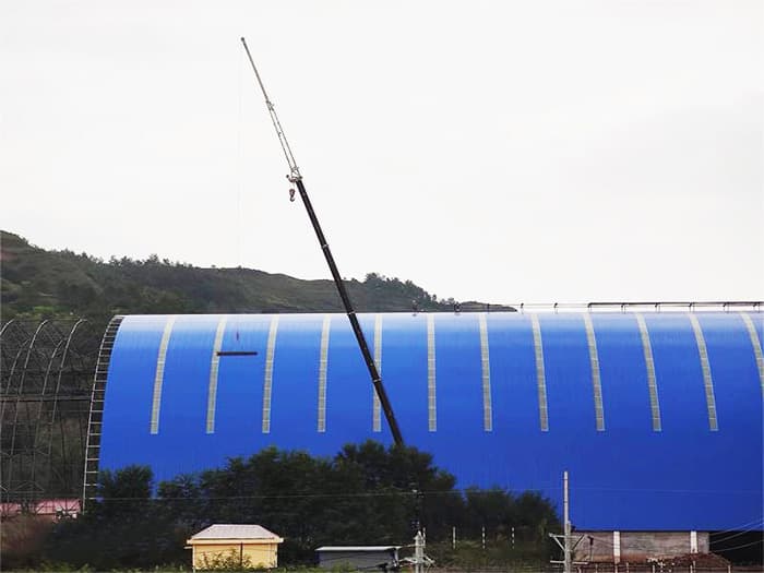 河西煤棚网架工程