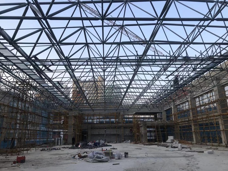 河西第一附属小学体育馆网架